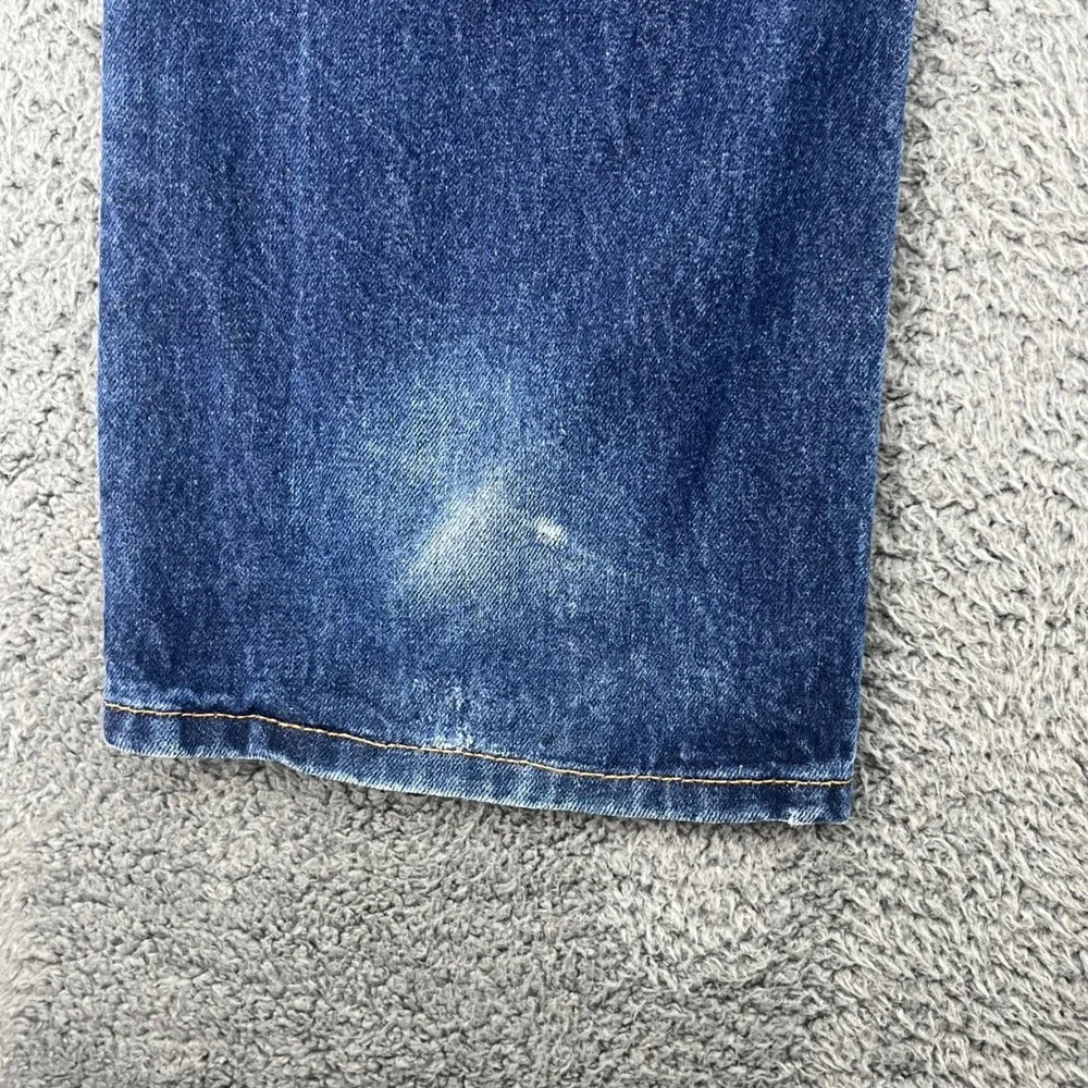Levi's 517 Bootcut Jeans Mens 38x34‎ Blue Dark Wash Denim Vintage Style